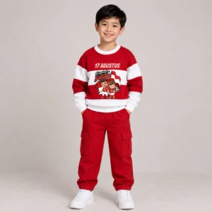 Setelan Anak Terbaru Spesial Kemerdekaan Indonesia Untuk Usia 2-10 Tahun
