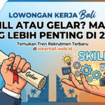 lowongan kerja bali 2026