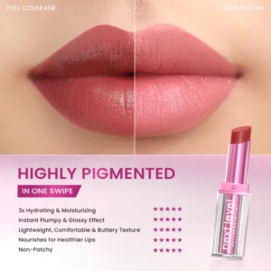 Hanasui Next Level Butter Balm – Color Tinted Lip Balm Melembabkan & Mencerahkan Bibir